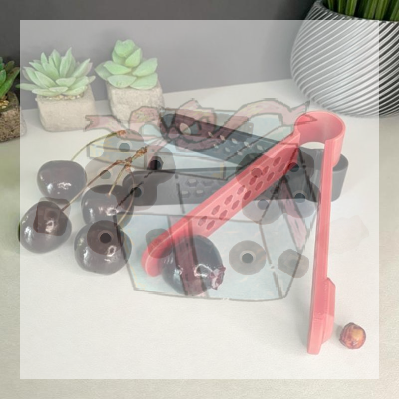 Kitchen Gadgets To 3D Print - 3D Printed Cherry Pitter, Easy-to-Use Fruit