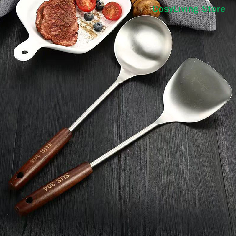 Kitchen Gadgets List - 1Pcs Kitchen Utensils Wok Spatula Iron