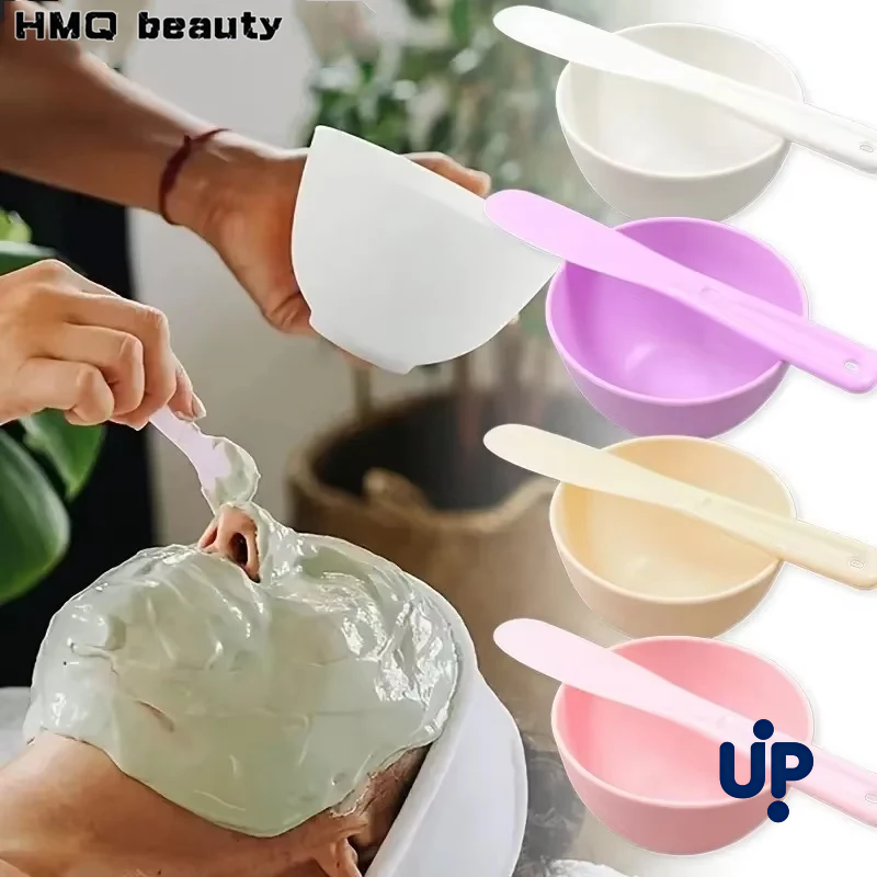 Silicone Spatula Set - Face Mask Mixing Bowl Set Facial