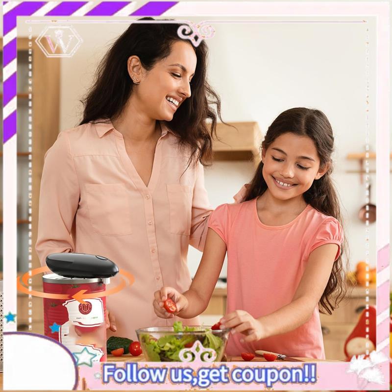 Electric Can Opener - Y74A-Electric Can Opener, Battery Operated Automatic