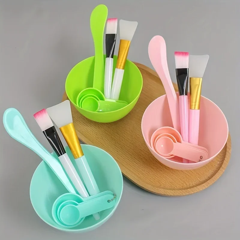 Silicone Spatula Set - Face Mask Mixing Bowl Set, 7