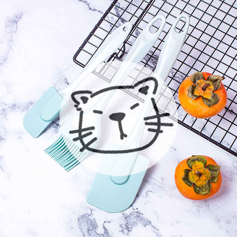 Kitchen Gadgets Popular - Popular 3Pcs/Set Silicone Scraper Creativity Baking