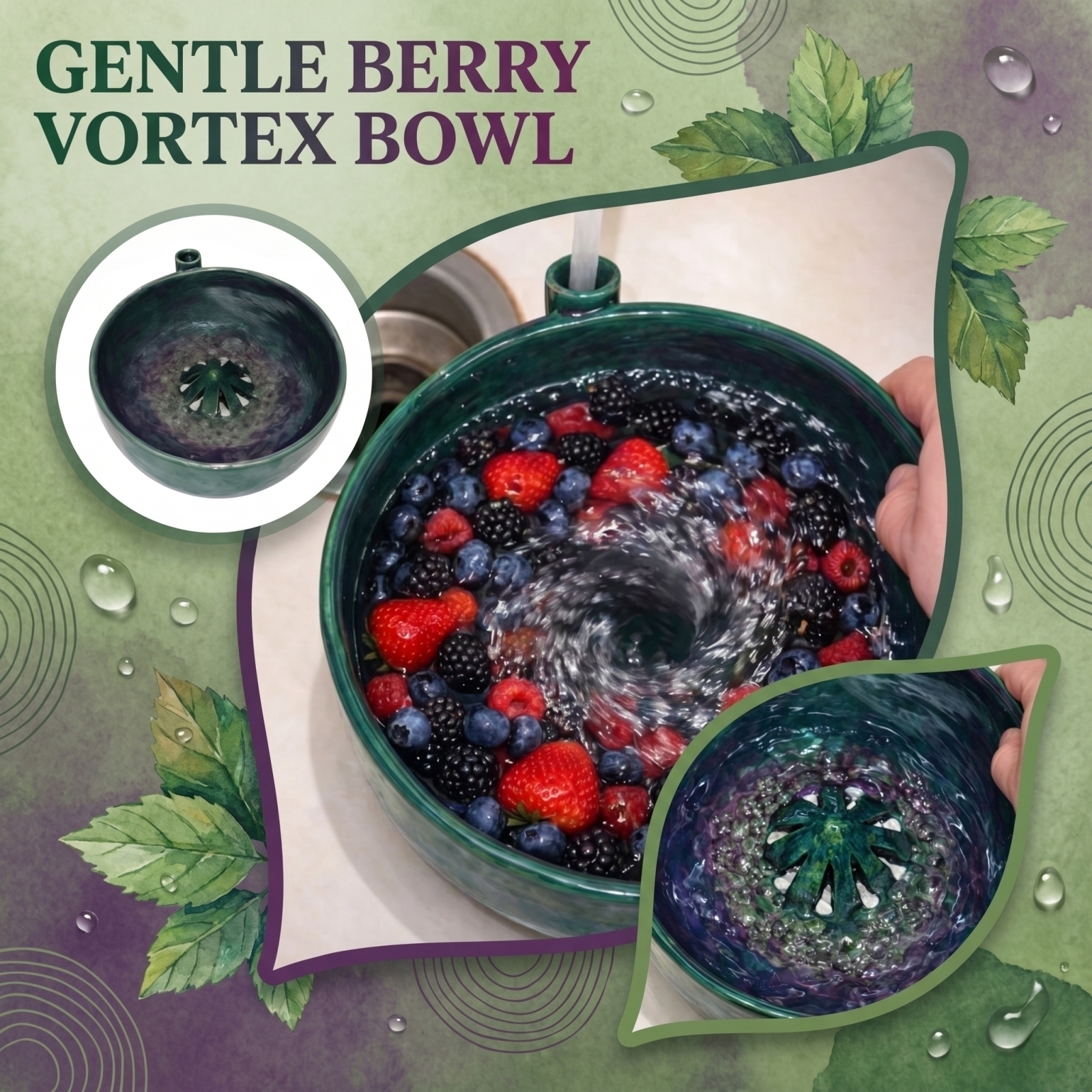 Automatic Berry Vortex Bowl Ve - Kitchen Gadgets Healthy Eating 리뷰 및 가격