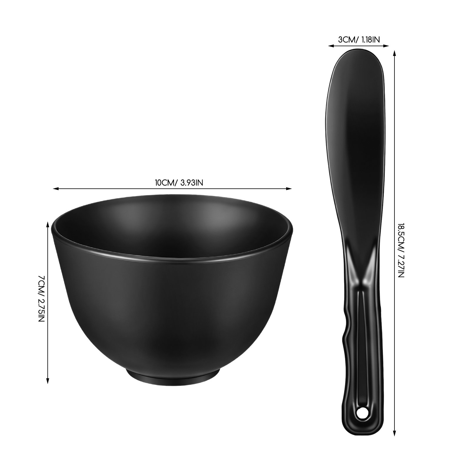 1Set Silicone Facial Mask Mixi - Silicone Spatula Set 리뷰 및 가격