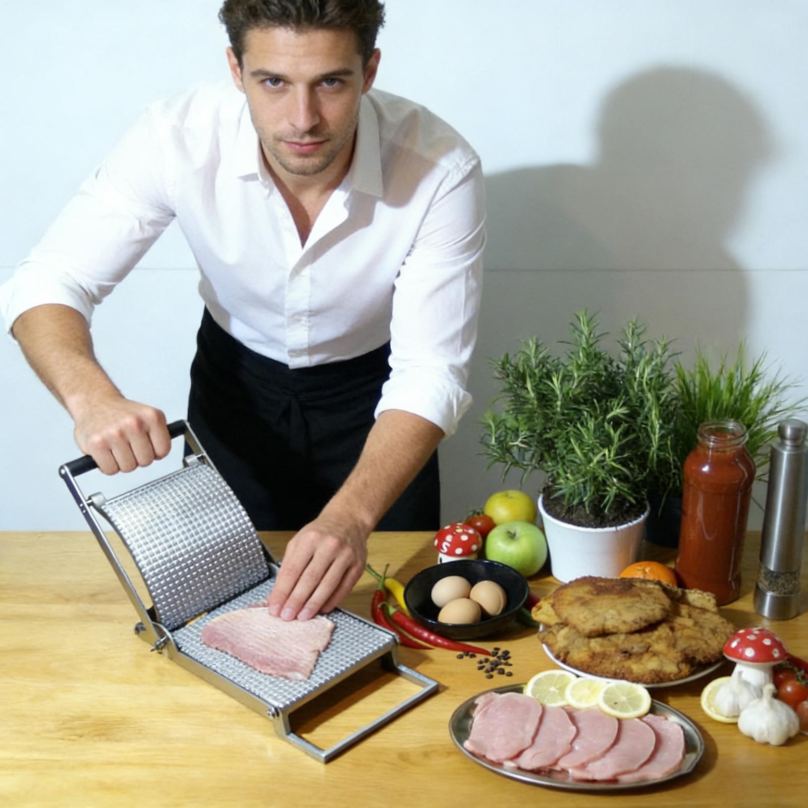 Meat Tenderizer Stainless Stee - Kitchen Gadgets Men 리뷰 및 가격