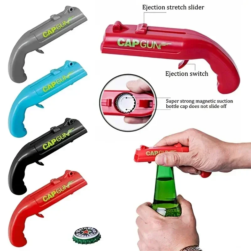 Beer Opener Bottle Flying Cap  - Kitchen Gadgets And Toys 리뷰 및 가격