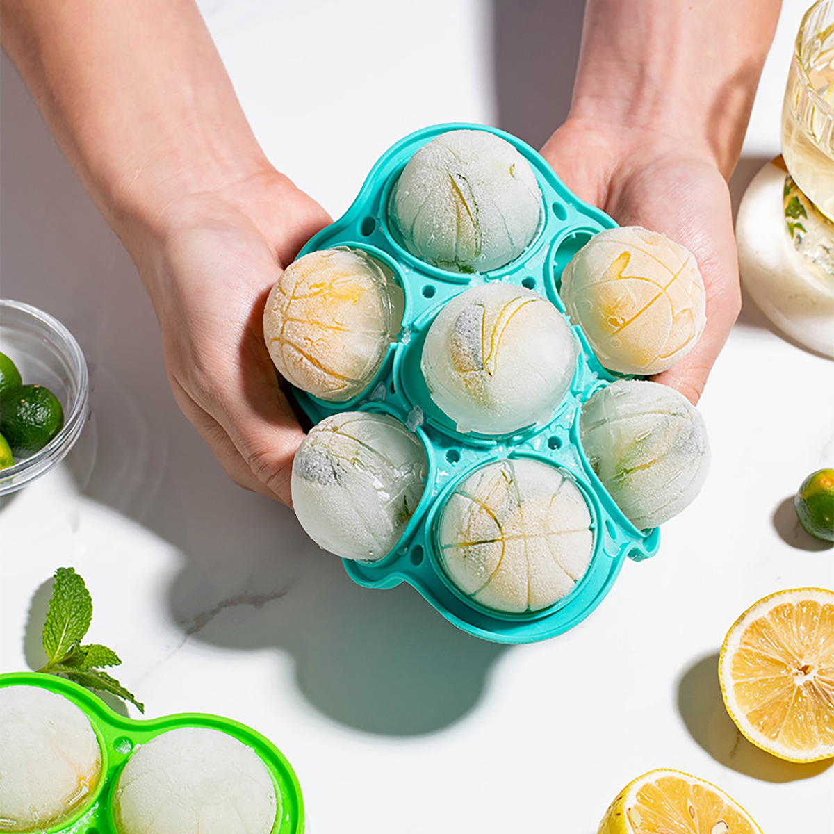 1pc Spherical Silicone Ice Gri - Kitchen Home Gadgets 리뷰 및 가격