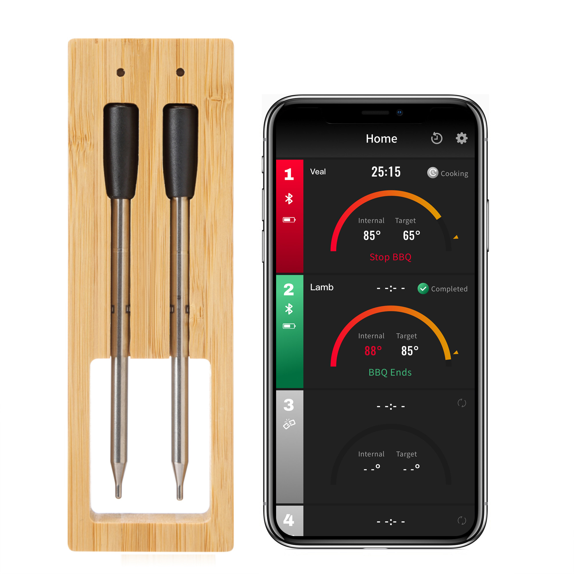 Newest Wireless Meat Food Ther - Kitchen Gadgets List 리뷰 및 가격