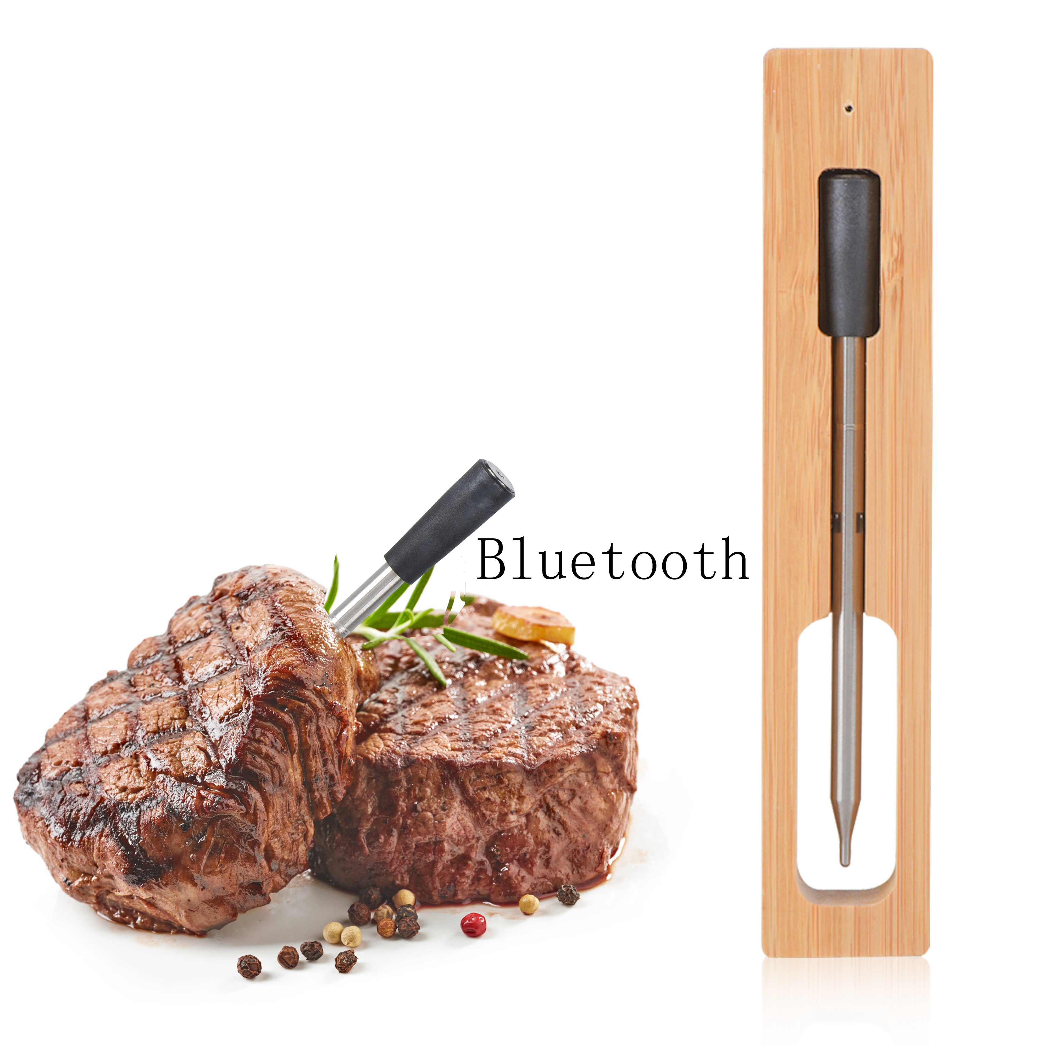 Newest Wireless Meat Food Ther - Kitchen Gadgets List 리뷰 및 가격