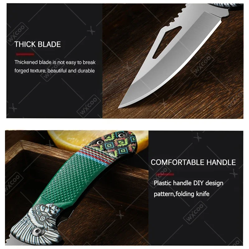 WXCOO Folding Knife Stainless  - Kitchen Gadgets Sale 리뷰 및 가격