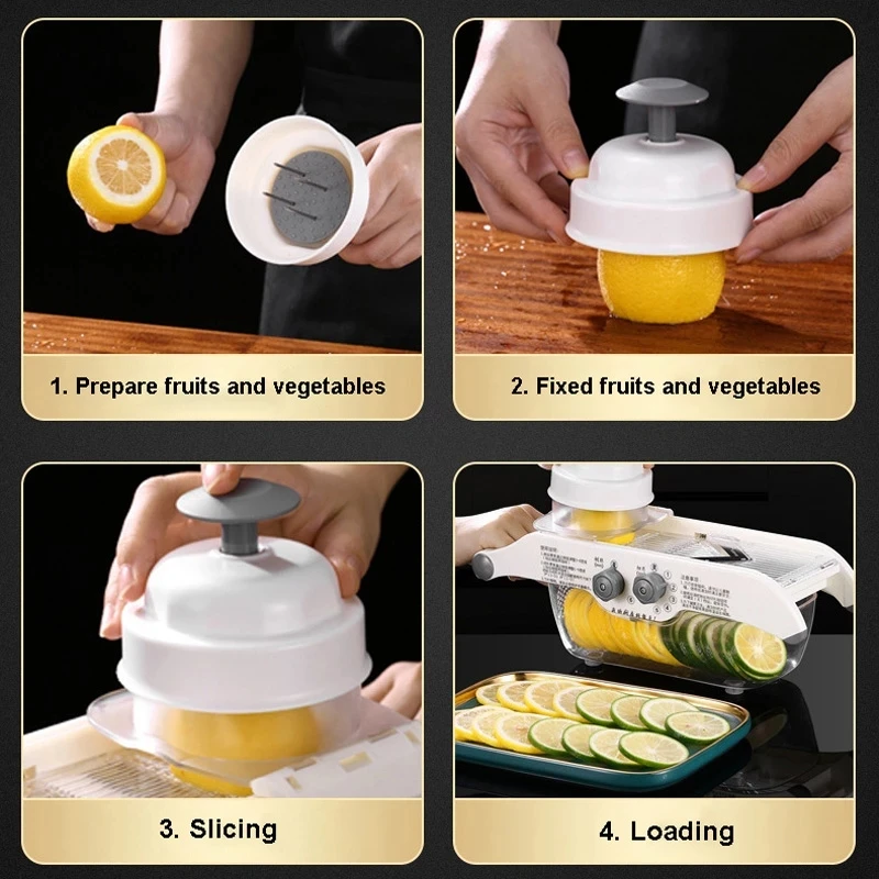 Multifunctional Lemon Slicer V - Mandoline Slicer 리뷰 및 가격