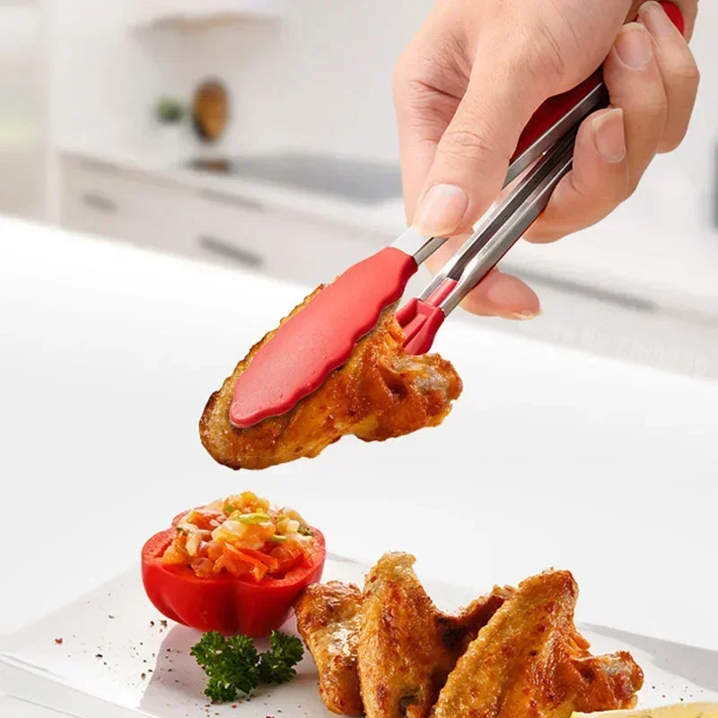 7 Inch Non-Slip Food Tongs Cre - Kitchen Gadgets Sale 리뷰 및 가격