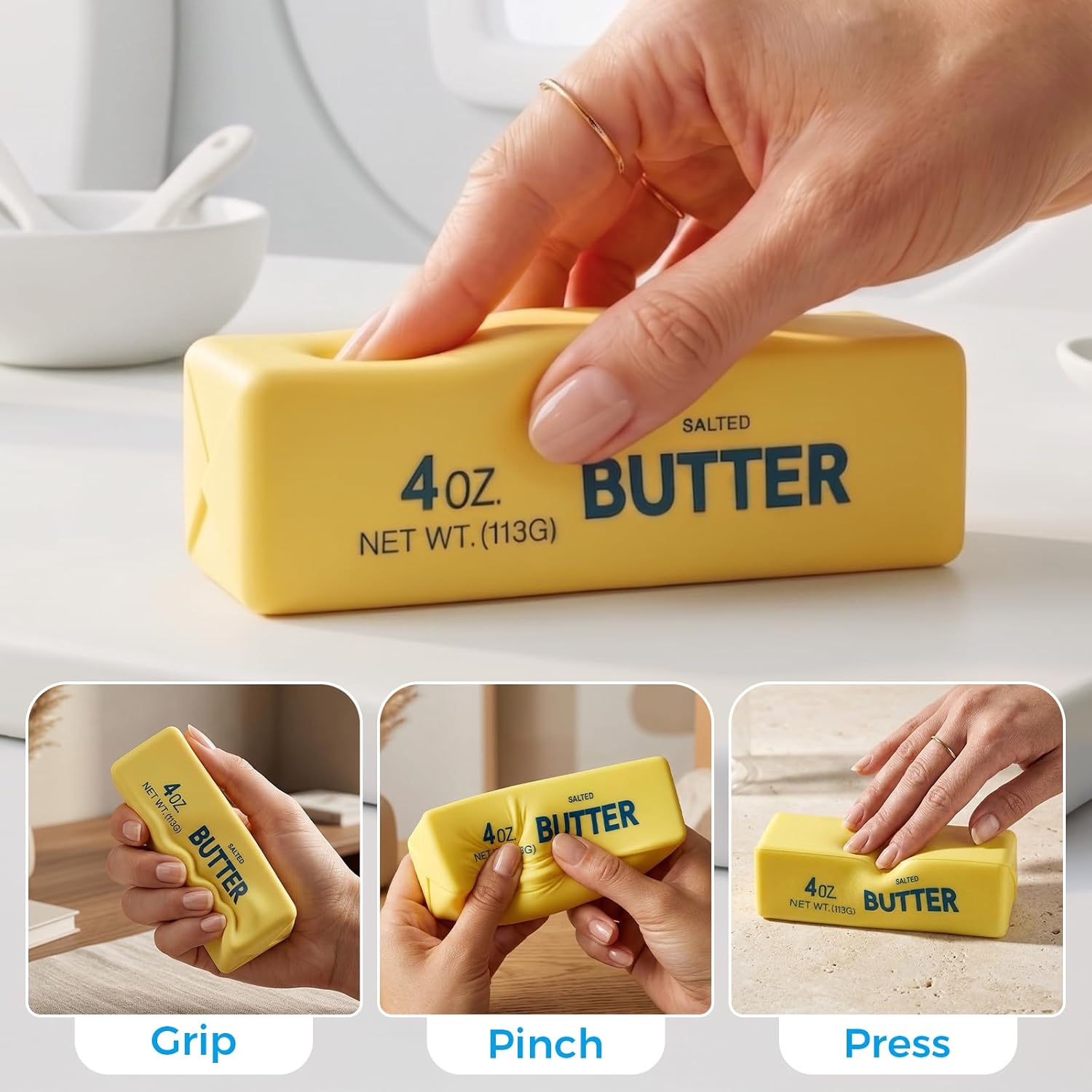 New Soft Slow Rebound Butter S - Kitchen Gadgets And Toys 리뷰 및 가격