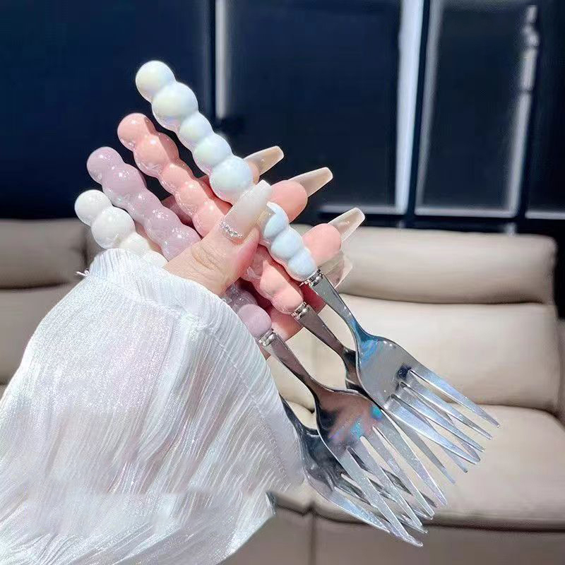 Pearl Handle Fork For Dessert  - Kitchen Gadgets List 리뷰 및 가격