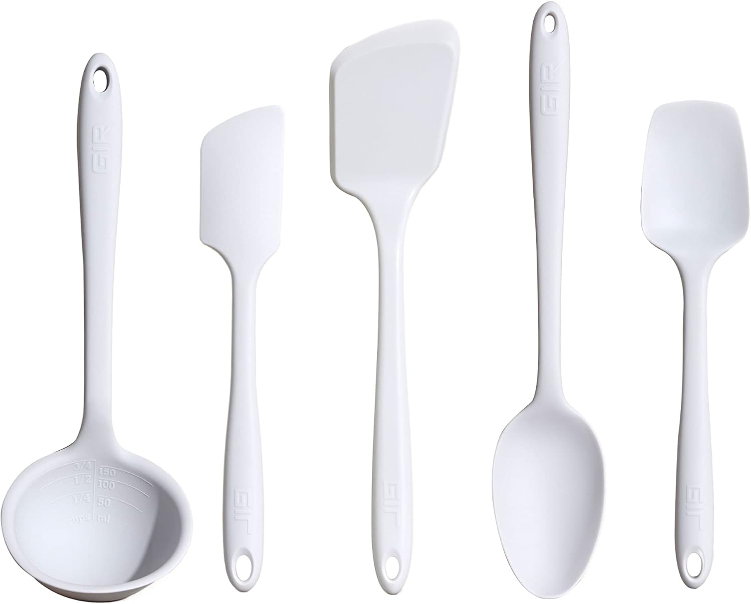 5-Piece Silicone Kitchen Utens - Silicone Spatula Set 리뷰 및 가격