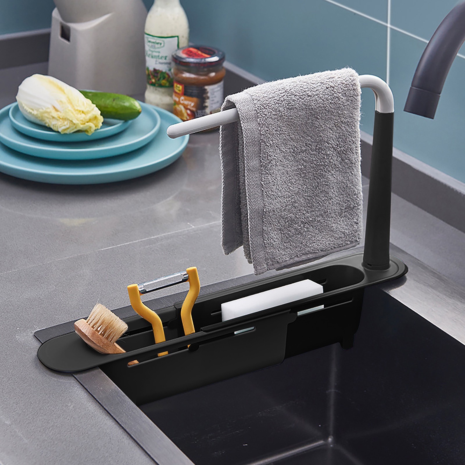 elescopic Sink Shelf Drainer R - Kitchen Gadgets List 리뷰 및 가격