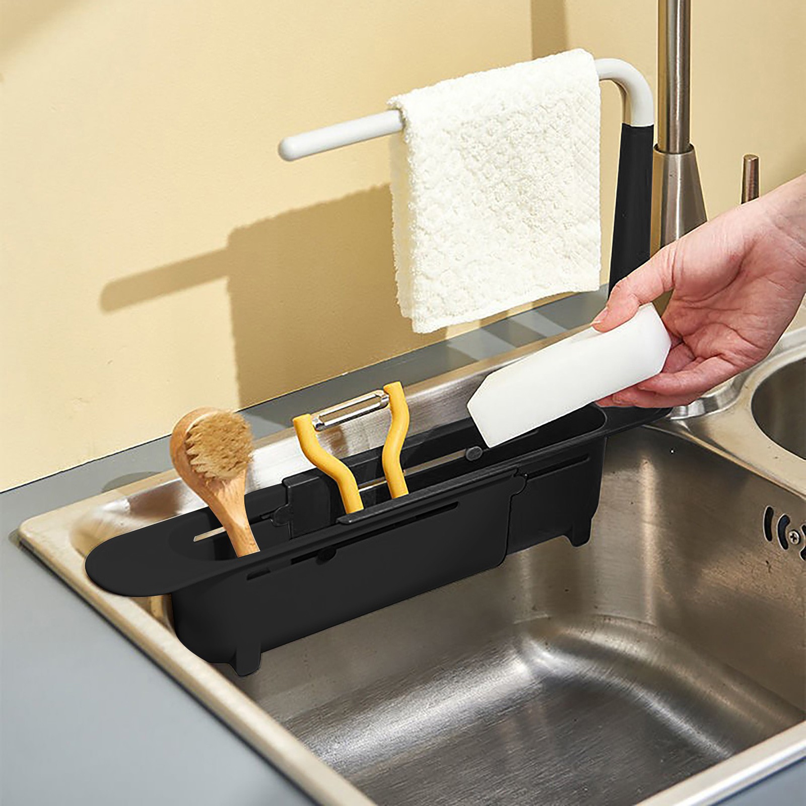 elescopic Sink Shelf Drainer R - Kitchen Gadgets List 리뷰 및 가격