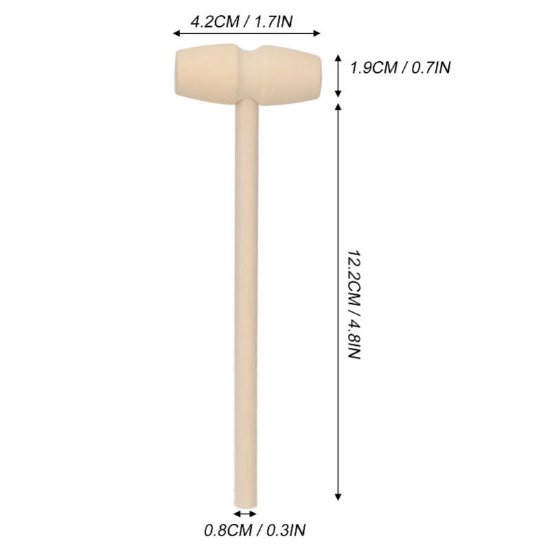 F9 30pcs Mini Wooden Hammer Ki - Kitchen Gadgets And Toys 리뷰 및 가격