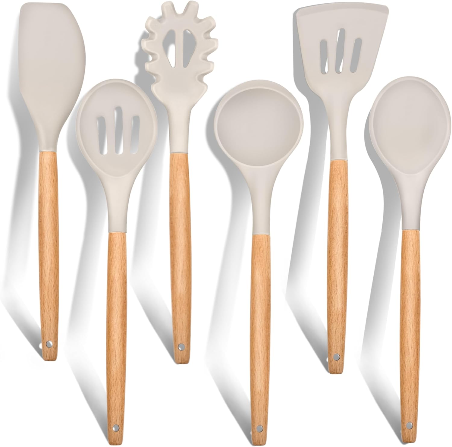 6-Piece Silicone Kitchen Utens - Silicone Spatula Set 리뷰 및 가격