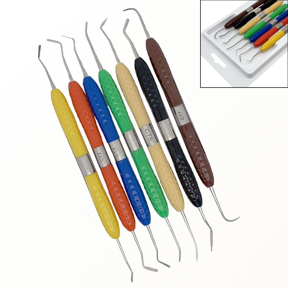 7PCS/SET Dental Resin Filler S - Silicone Spatula Set 리뷰 및 가격