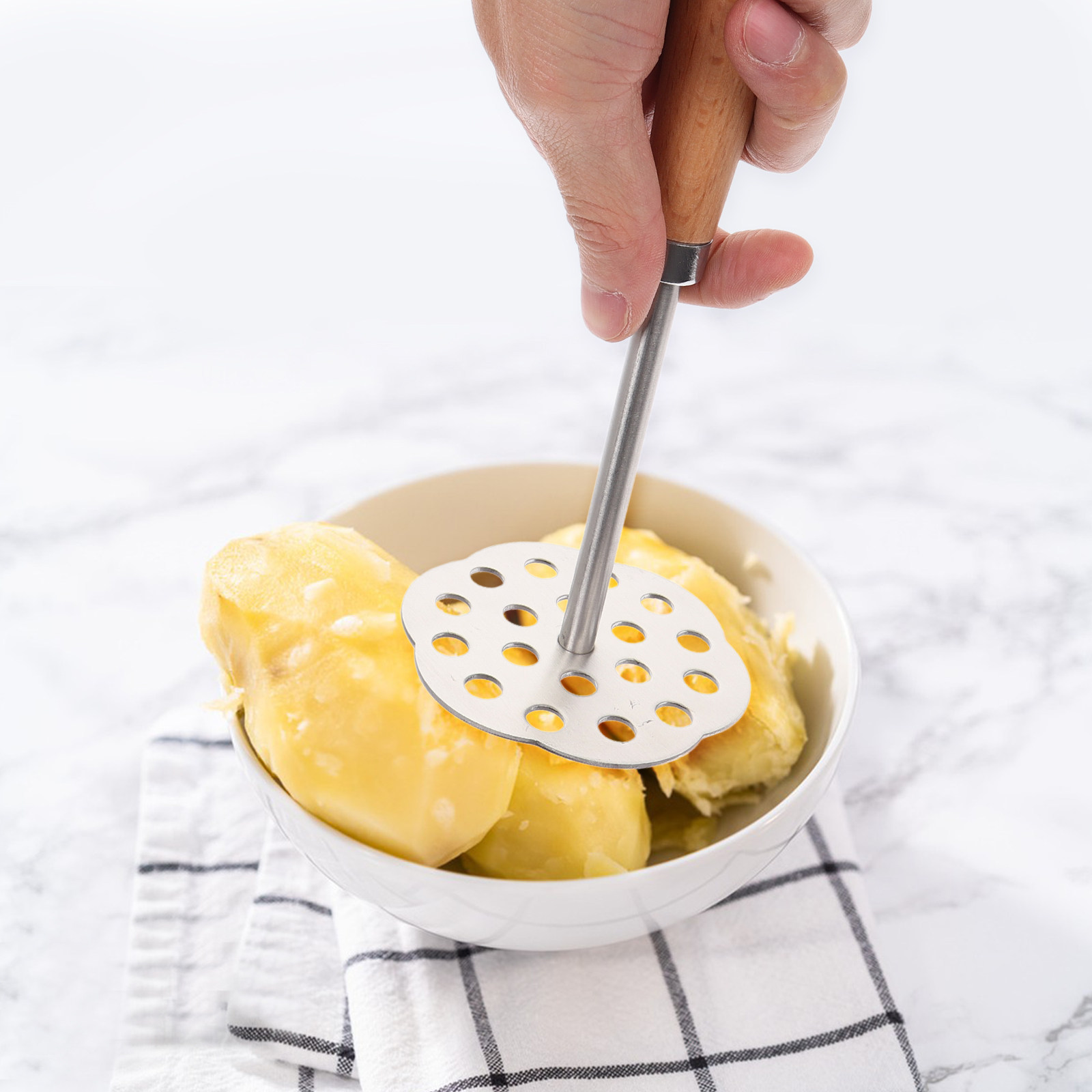 Stainless Steel Potato Masher  - Potato Masher Ricer 리뷰 및 가격