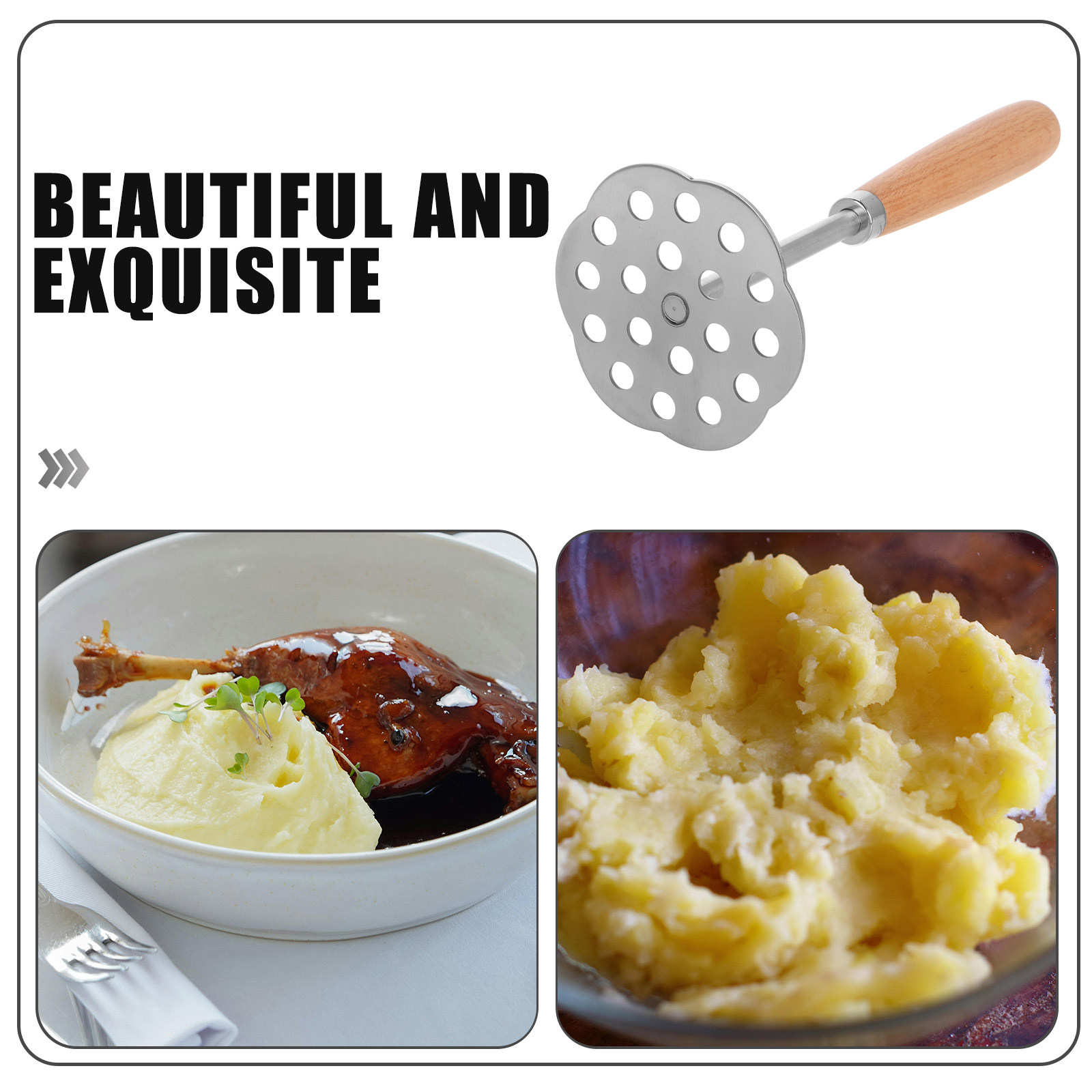 Stainless Steel Potato Masher  - Potato Masher Ricer 리뷰 및 가격