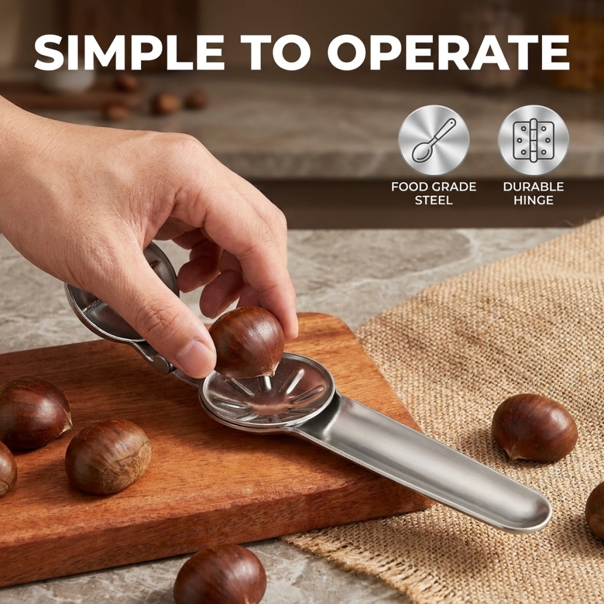 Chestnut Opener–Premium Stainl - Kitchen Gadgets To Have 리뷰 및 가격