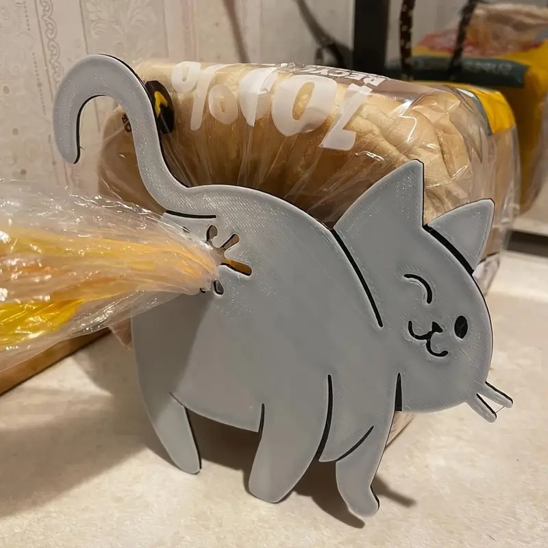 2pcs Funny Cat Butt Bag Clip,  - Kitchen Gadgets To 3D Print 리뷰 및 가격