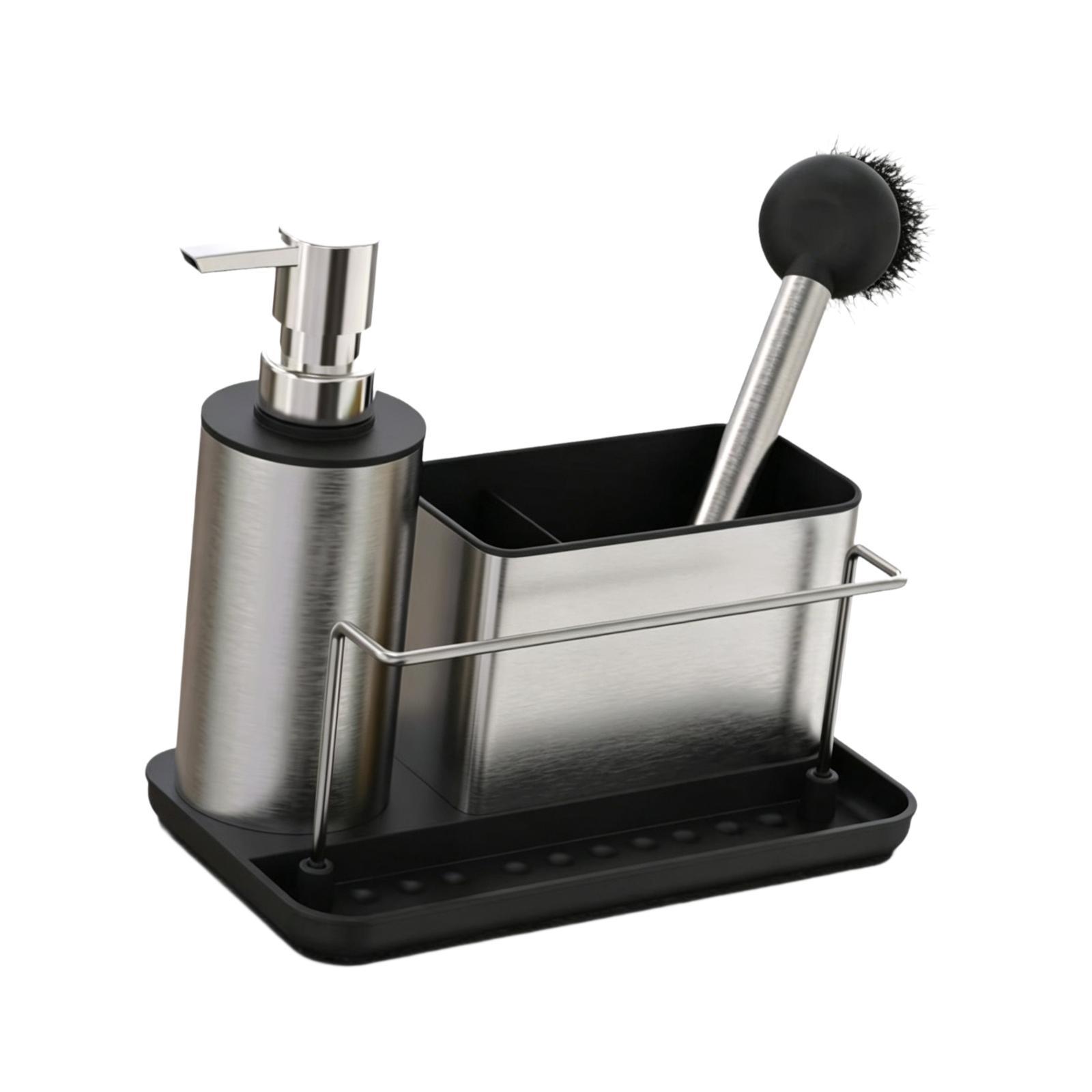 Kitchen Soap Dispenser with Sp - Kitchen Gadgets Dispenser Brush Holder 리뷰 및 가격