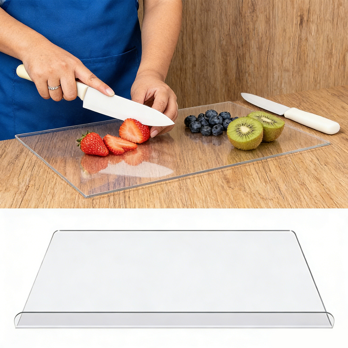 Acrylic transparent cutting bo - Kitchen Gadgets To Have 리뷰 및 가격