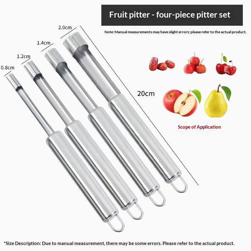 4pcs Fruit Core Remover Cutter - Kitchen Home Gadgets 리뷰 및 가격