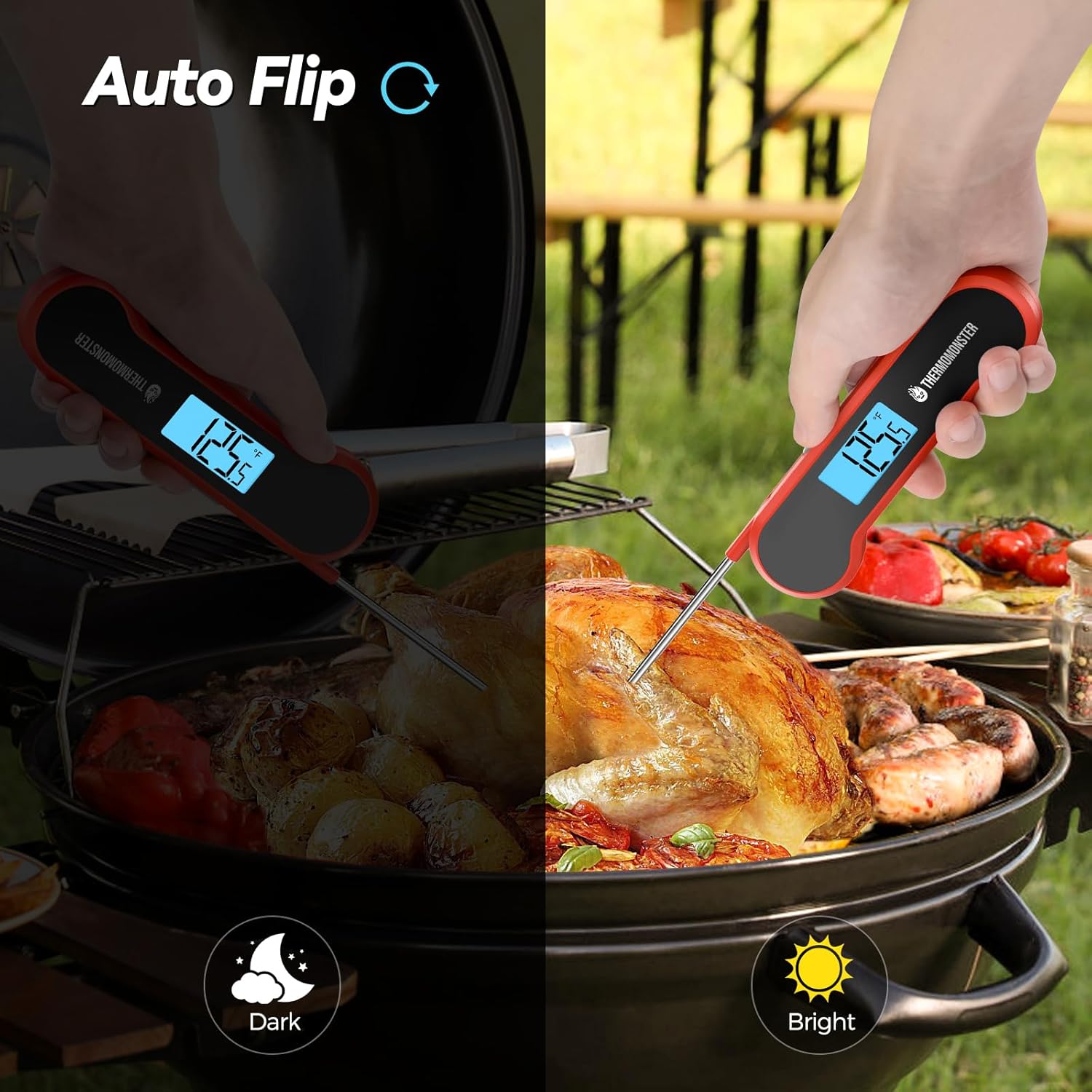 0.5 Sec Instant Read Meat Ther - Kitchen Gadgets Men 리뷰 및 가격