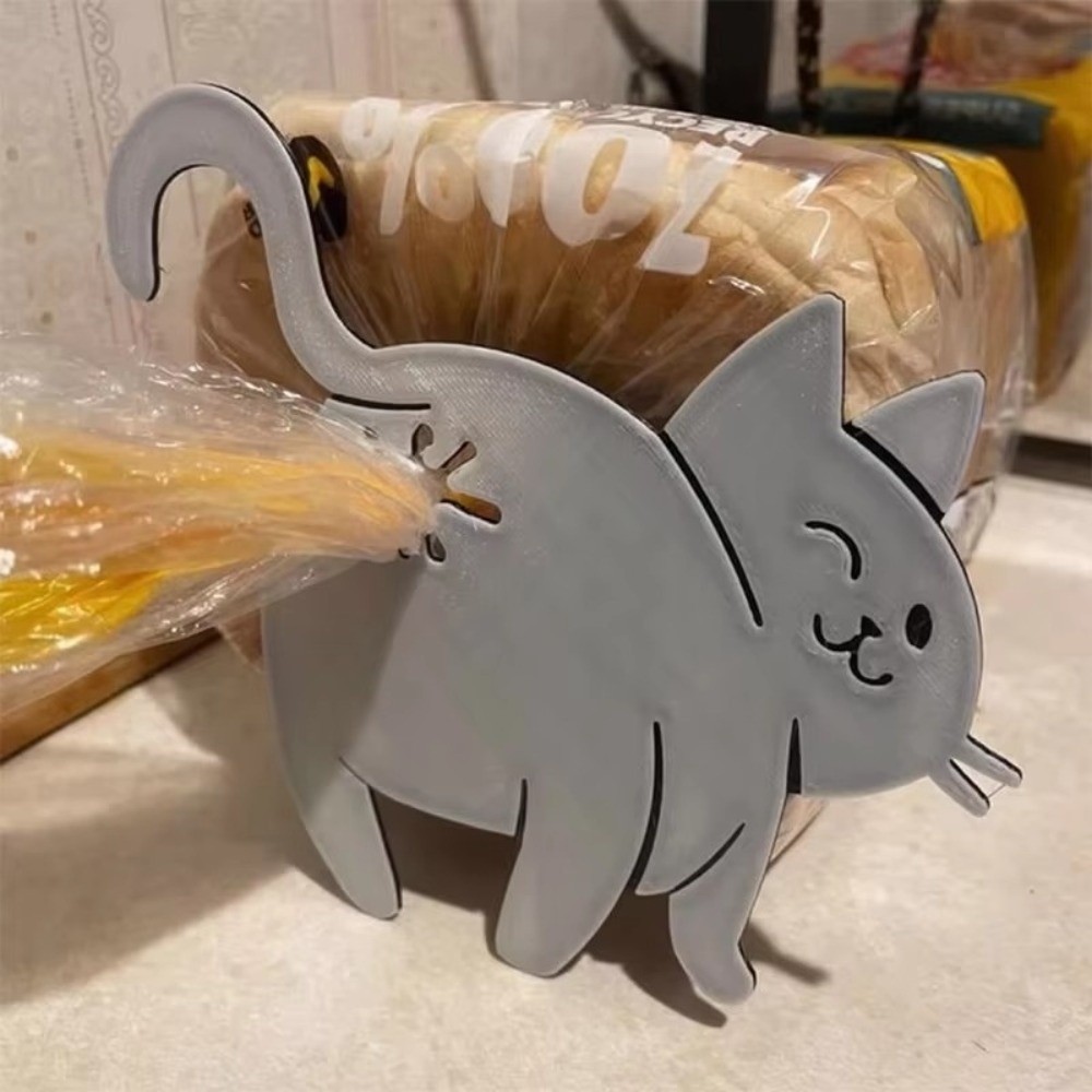 Cute 3D Printed Bread Bag Clip - Kitchen Gadgets To 3D Print 리뷰 및 가격