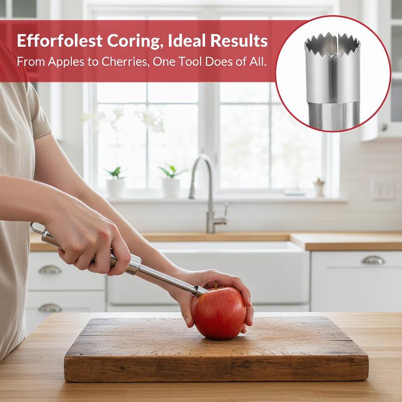 4pcs Fruit Core Remover Cutter - Kitchen Home Gadgets 리뷰 및 가격