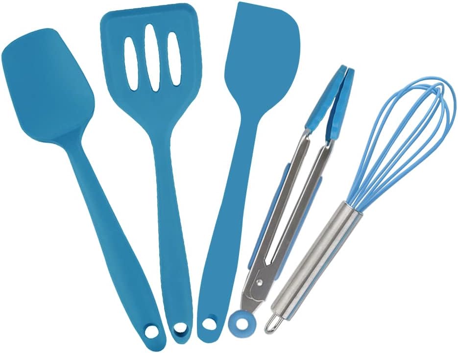 Mini Kitchen Utensil Set - 5-P - Silicone Spatula Set 리뷰 및 가격