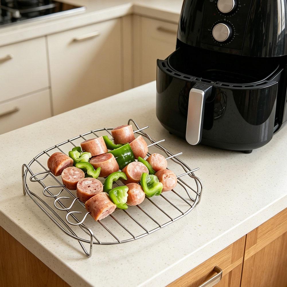 Air Fryer Square Grill Stainle - Kitchen Gadgets Sale 리뷰 및 가격