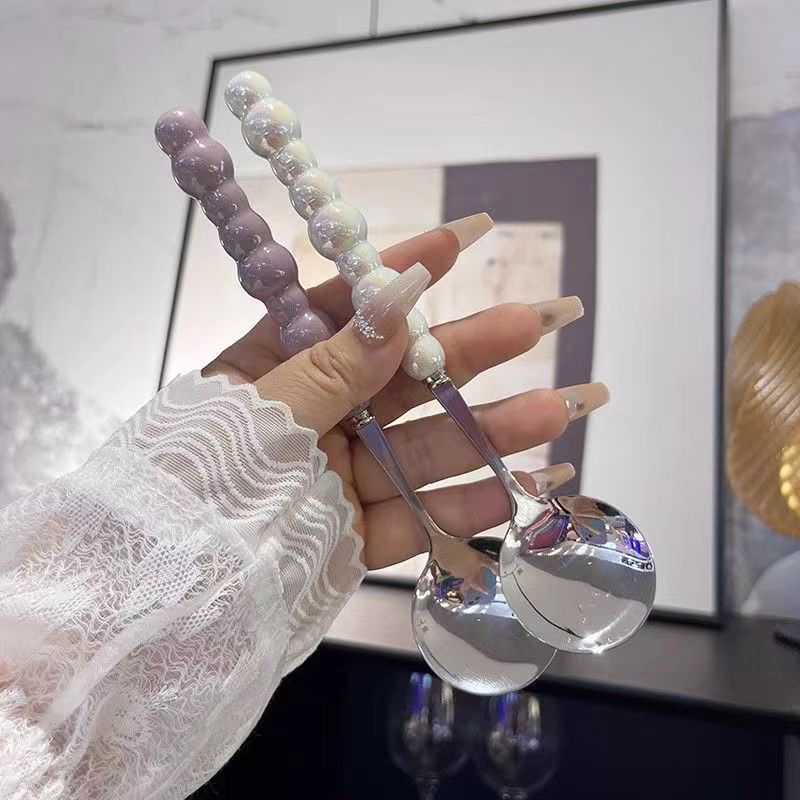 Pearl Handle Spoon Stainless S - Kitchen Gadgets List 리뷰 및 가격