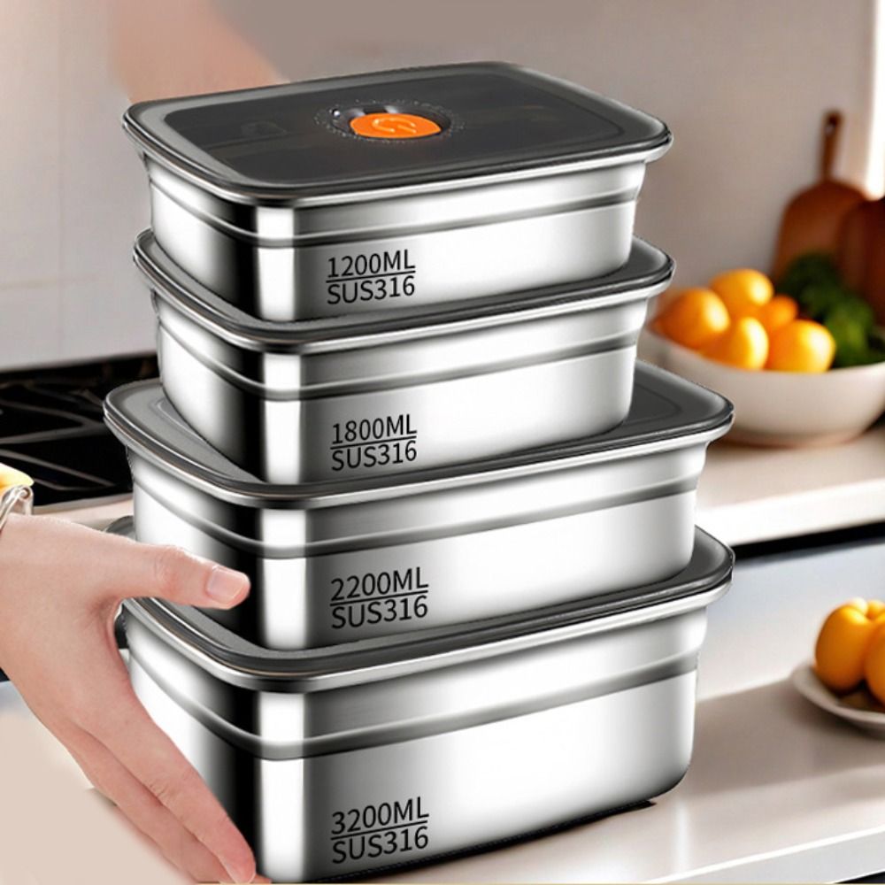 Stainless Steel Lunch Box Bent - Kitchen Gadget Amazon 리뷰 및 가격