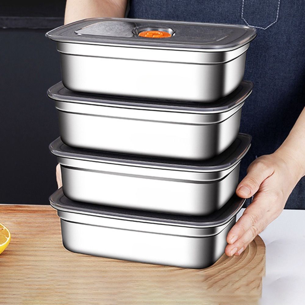 Stainless Steel Lunch Box Bent - Kitchen Gadget Amazon 리뷰 및 가격