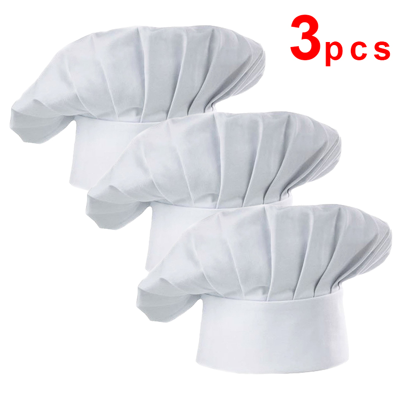 3pcs High22cm Cook Hat White C - Kitchen Gadgets Sale 리뷰 및 가격