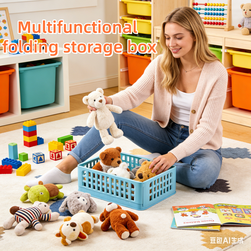 Foldable Storage Basket Wardro - Kitchen Gadgets And Toys 리뷰 및 가격