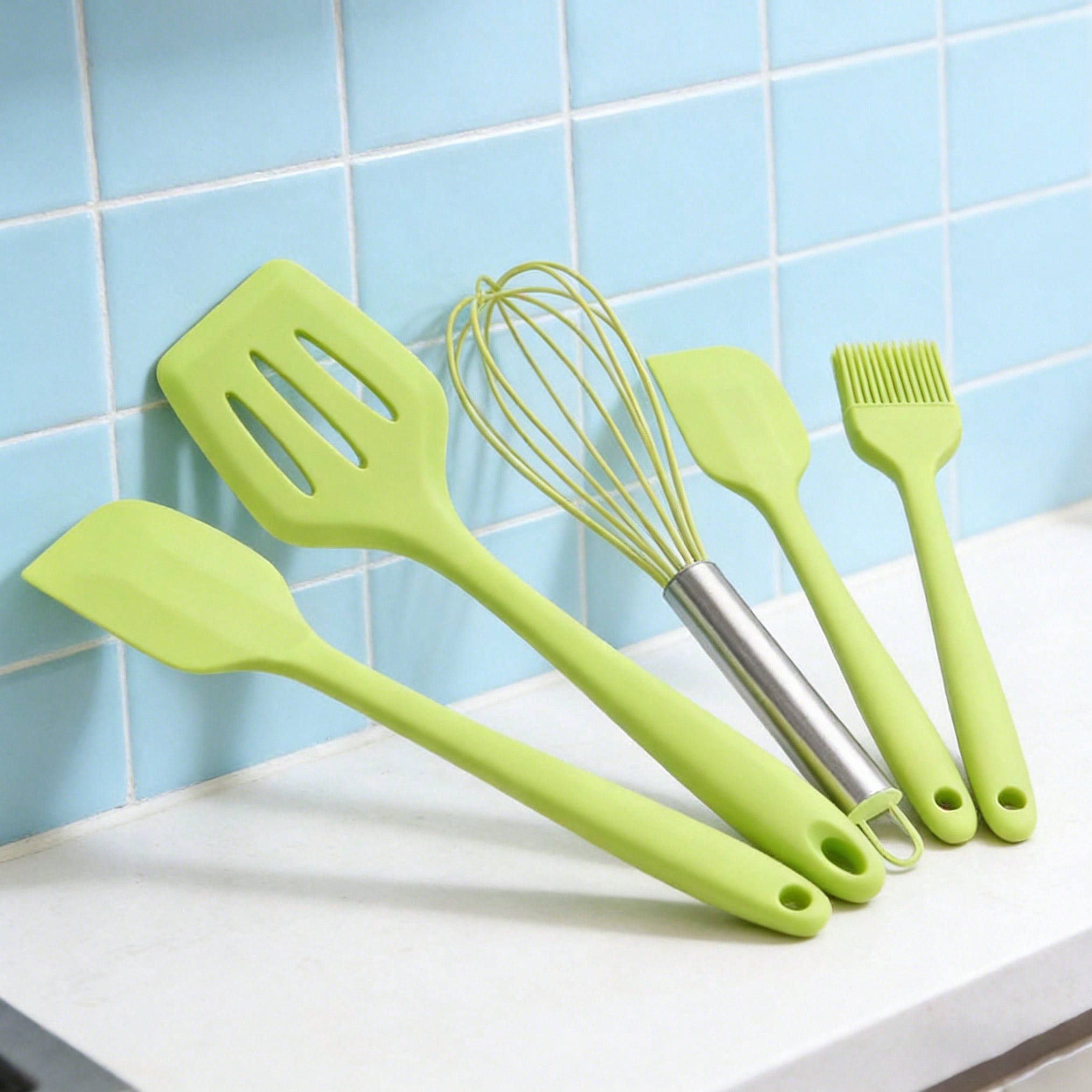 Silicone Cooking Utensils Set, - Silicone Spatula Set 리뷰 및 가격