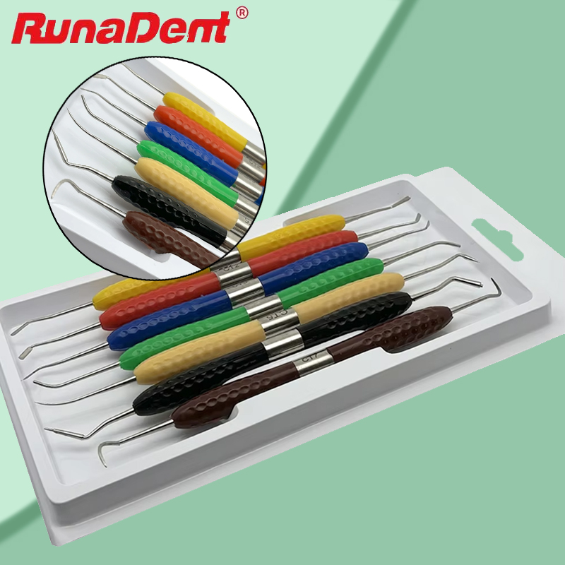7Pcs/set Dental Resin Filler S - Silicone Spatula Set 리뷰 및 가격