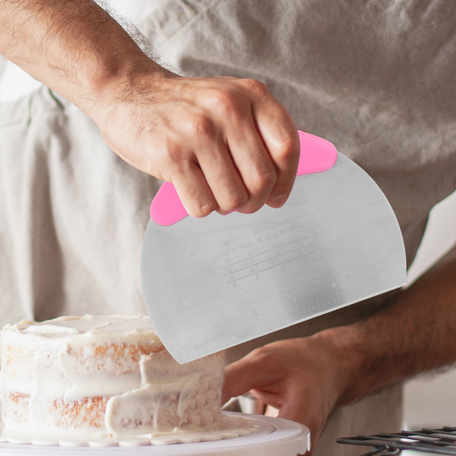 2Pcs Silicone Dough Scraper Se - Silicone Spatula Set 리뷰 및 가격
