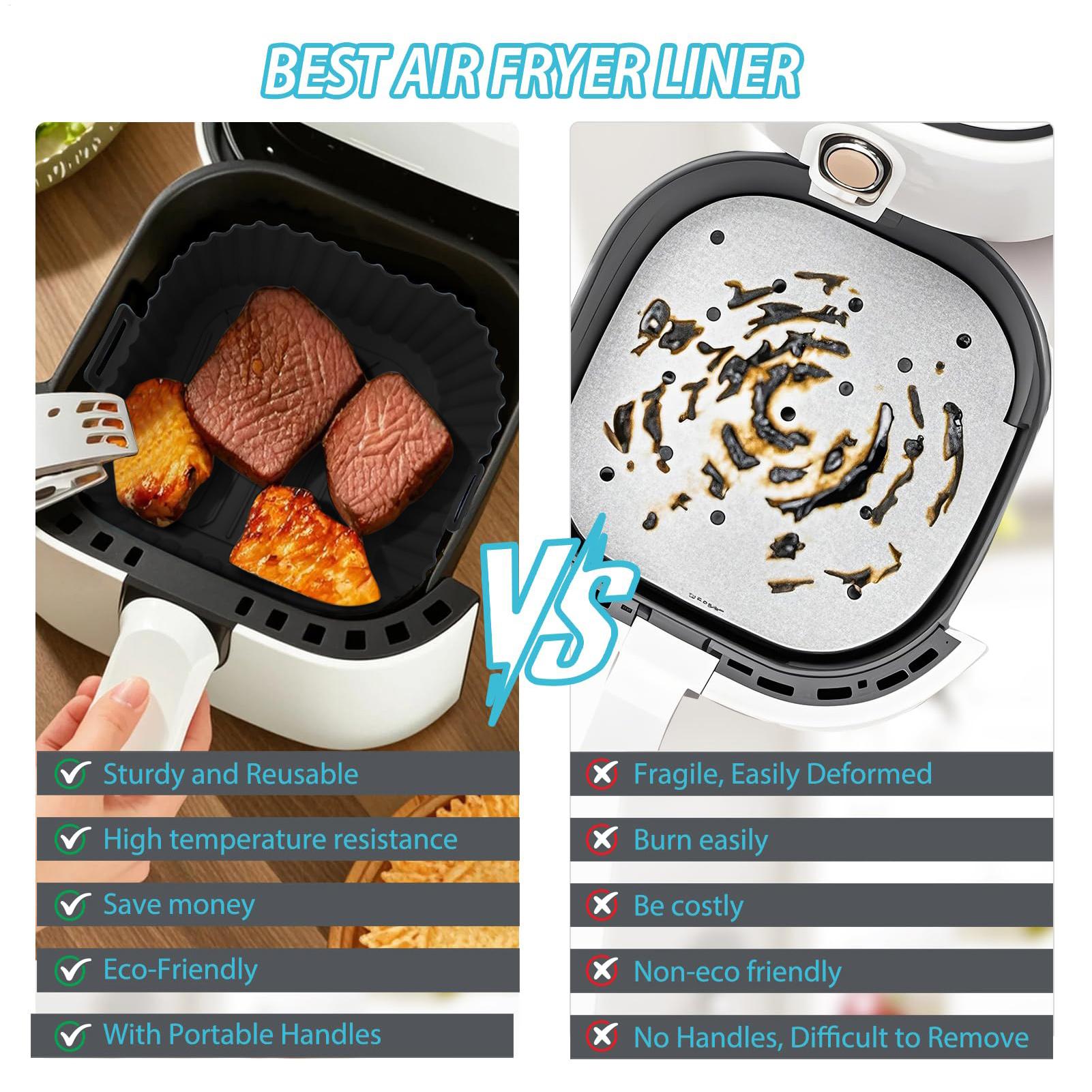 Air Fryer Silicone Liners Pot  - Kitchen Gadgets Men 리뷰 및 가격