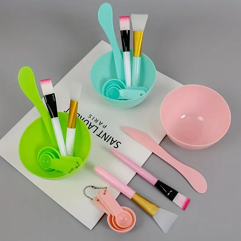 Face Mask Mixing Bowl Set, 7 I - Silicone Spatula Set 리뷰 및 가격