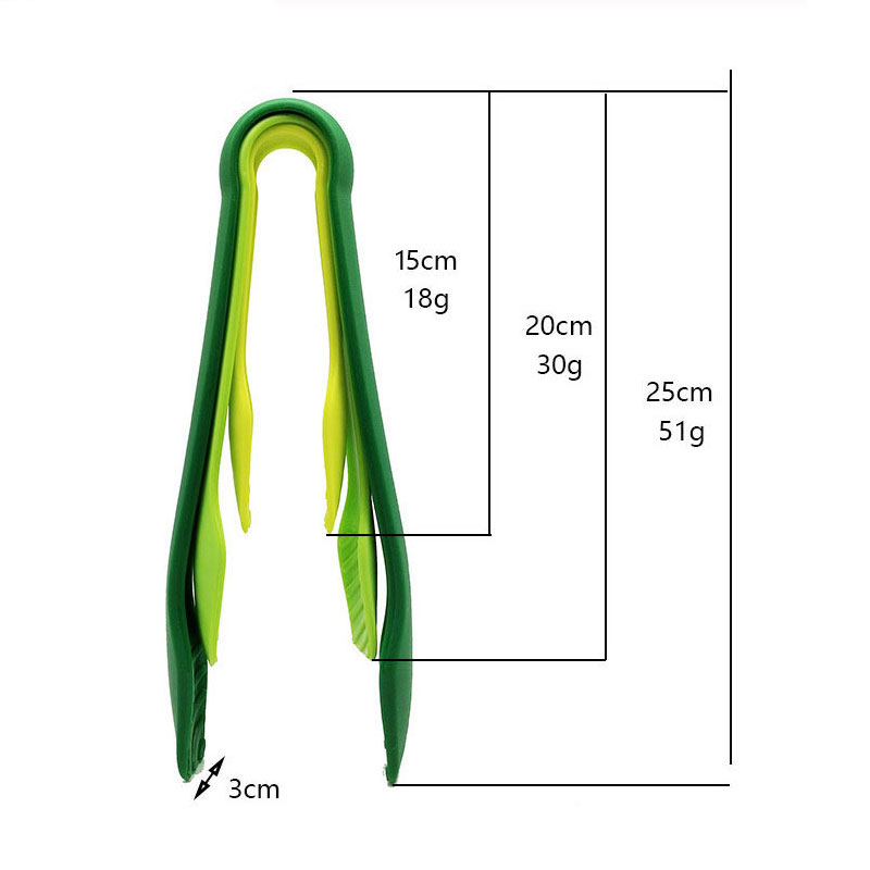 JCD 3pcs Plastics Food Tong Ki - Kitchen Gadgets List 리뷰 및 가격