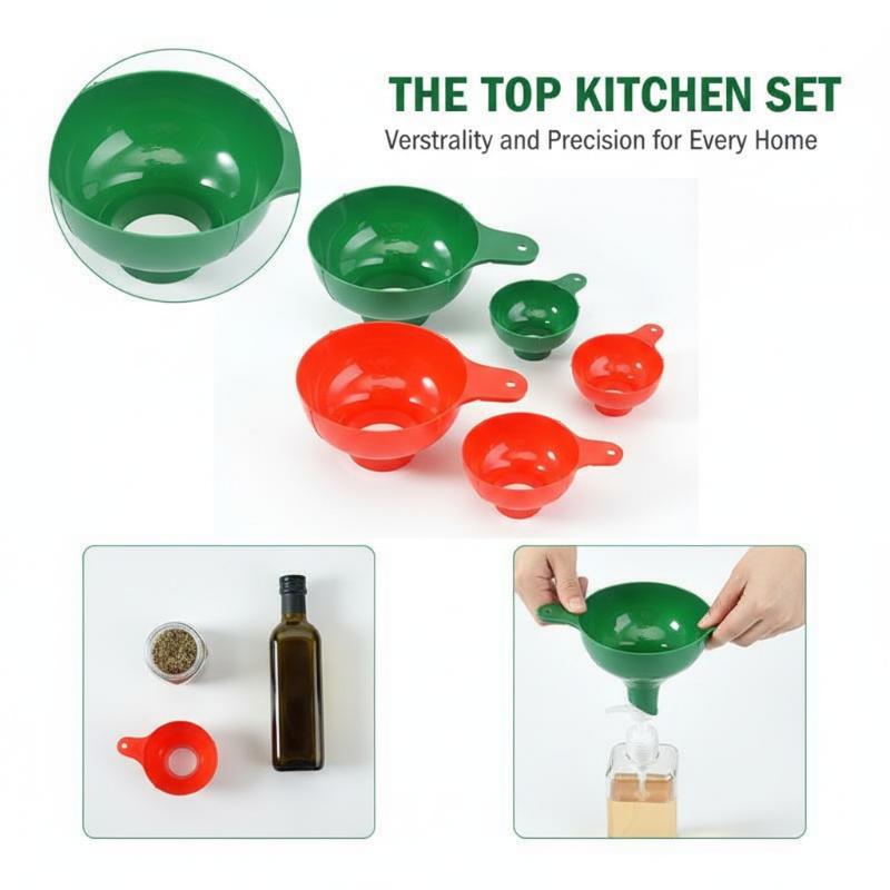 2pcs/set Wide Mouth Funnel Pla - Kitchen Gadgets Popular 리뷰 및 가격