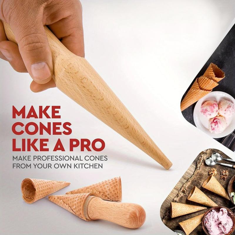 Popular 1pc, Wooden Ice Cream  - Kitchen Gadgets Popular 리뷰 및 가격